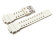 Casio Genuine Casio Replacement Shiny White Watch strap for GD-100SC, GAC-100GW
