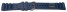 Watch strap - Silicone - Sport - Waterproof - blue 20mm Steel