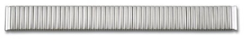 Stainless steel one-piece watch band - matte - 12,14,16,18,20,22mm