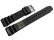 Watch strap - Silicone - Sport - Waterproof - black 22mm Steel