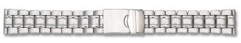Stainless Steel - Solid look - watch band - 3 links -...