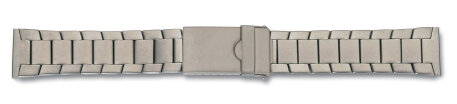Titan metal watch band - mat - 18,20 mm