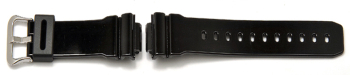 Genuine Casio Shiny Black Resin Watch Strap for GW-6900,...