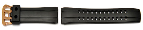 Genuine Casio Black rubber Watch strap for EQW-500BE, EQW-500BE-1AV