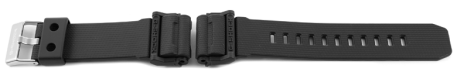 Genuine Casio Replacement Black Resin Watch Strap for GD-400, GD-400-1