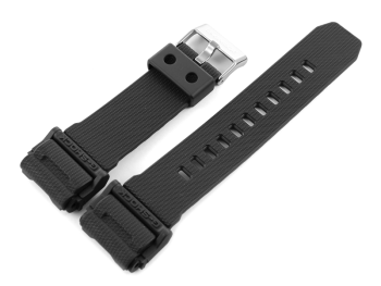 Genuine Casio Replacement Black Resin Watch Strap for GD-400, GD-400-1