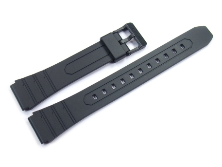 Genuine Casio Replacement Black Resin Watch Strap for...