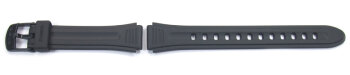 Genuine Casio Replacement Black Resin Watch Strap Casio...