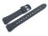 Genuine Casio Replacement Black Resin Watch Strap Casio for LW-201