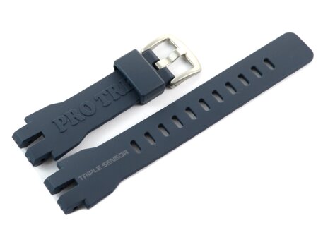 Genuine Casio Dark Blue Watch Strap for PRW-3000, PRW-3000-2