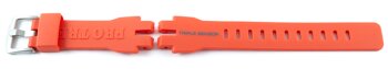 Genuine Casio Orange Resin Watch Strap for PRW-3000,...