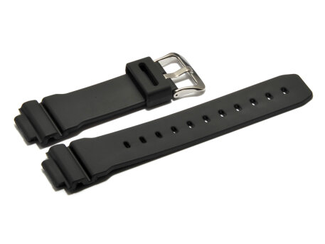 Genuine Casio Replacement Black Resin Watch Strap for...
