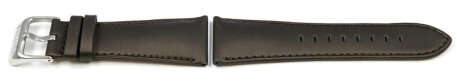 Genuine Festina Dark Brown Leather Watch Strap for F16570, F16570/5