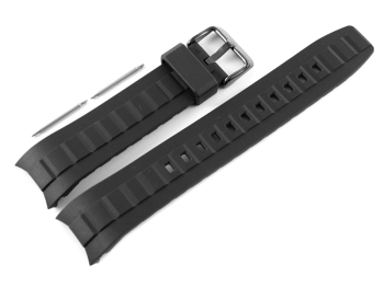 Genuine Casio Replacement Black Resin Watch Strap for...