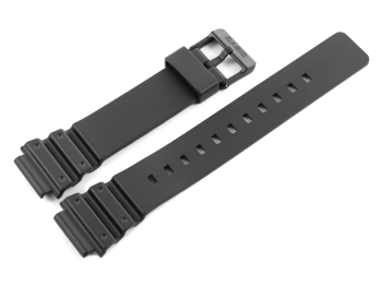 Genuine Casio Black Resin Replacement Watch Strap for MRW-200H