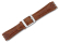 Watch band - Leather - for Swatch - 19/20mm - brown