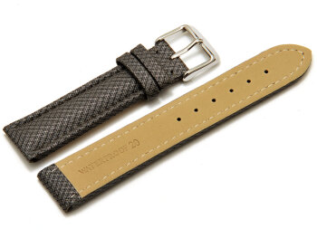 Watch band - padded - HighTech material - textile look - light gray