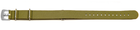 NATO watch band - HighTech material - textile look - green