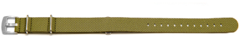 NATO watch band - HighTech material - textile look - green