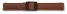 Watch band - Leather - for Swatch - brown - 17 mm