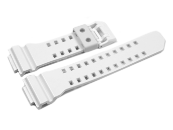 Genuine Casio White Resin Watch strap for GA-400, GA-400-7A