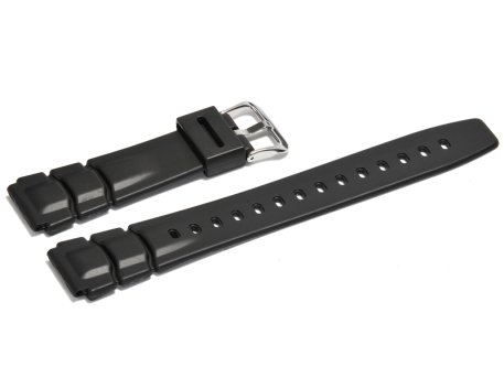 Casio Watch strap for AQ-10, AQ-10-7, AQ-10-8, rubber, black