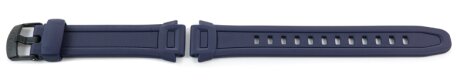 Casio Blue Resin strap for W-756, W-756-2AV