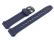 Casio Blue Resin strap for W-756, W-756-2AV