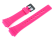 Casio Watch strap for W-215H, rubber, fuchsia