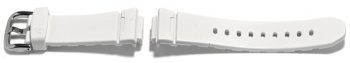 White Rubber Replacement Watch strap Casio f. BGA-1020,...