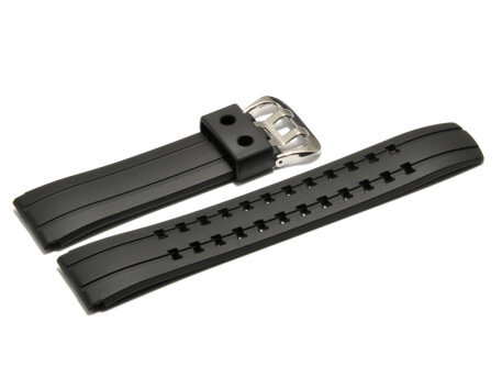 Black Resin Replacment Watch strap Casio for EQW-500E, EQW-510Y