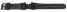 Genuine Casio Black Resin Replacement Watchstrap f. GD-X6900-1 - Black Stainless Steel Buckle