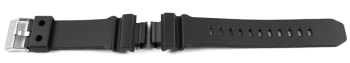 Casio Black Resin Watchstrap f. GD-X6900-7 - Silver-Coloured Stainless Steel Buckle