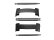 Casio Gray End Links + Spring Rods for Resin Straps PRW-2500-1 PRG-250 PRW-2000A-1 PRW-5000Y