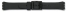 Watch band - rubber - for Swatch - black  - 17mm