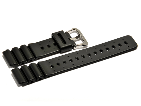 Black Resin Casio Strap for DW-403
