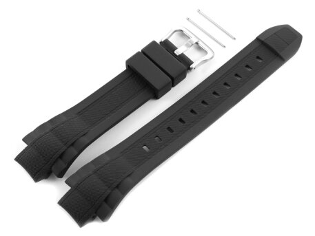 Casio Watch strap for MDV-301, MDV-301-7AV rubber, black