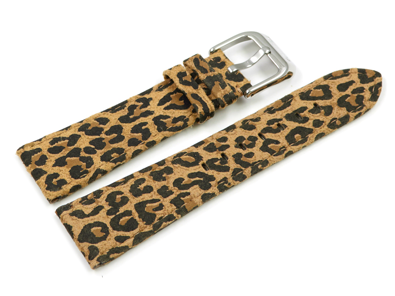 Leopard Coloured Leather Strap Festina for F16590/5, F16590 Leopard Coloured Leather Strap Festina for F16590/5, F16590