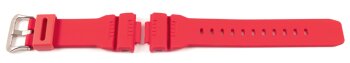 Genuine Casio Red Resin Watch Strap for G-7900A, G-7900A-4