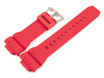 Genuine Casio Red Resin Watch Strap for G-7900A, G-7900A-4