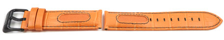 Lotus Orange Leather/Cloth Replacement Strap for 15788/2, 15788