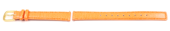 Casio Orange Leather Watch strap for LA670WEGL-4A2EF
