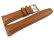 Soft Padded Brown Leather Watch Strap Lotus for 15835/1 15835 suitable for 15411
