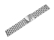 Metal watch band - Stainless steel - polished - 24,26 mm