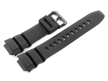 Casio Black Resin Watch strap f. HDD-S100