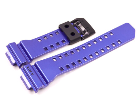 Purple Blue Resin Replacement Watch Strap Casio for GBA-400-2A, GBA-400