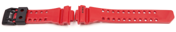 Red Resin Replacement Watch Strap Casio for GBA-400-4A, GBA-400