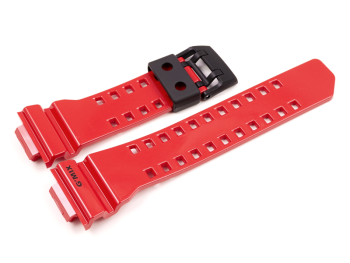 Red Resin Replacement Watch Strap Casio for GBA-400-4A,...