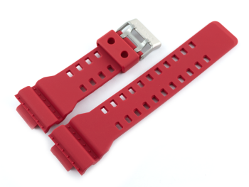 Genuine Casio Red Resin Watch Strap for GDF-100-4, GDF-100