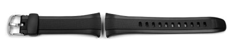 Genuine Casio Black Resin Watch Strap for WVA-M650, WVA-M650-1A